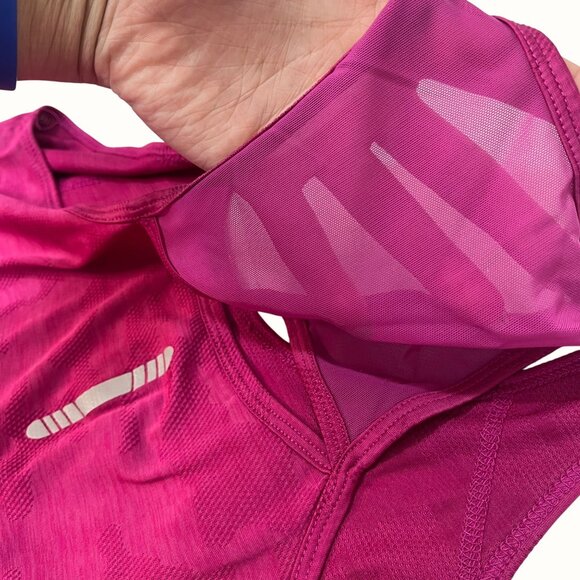 BCG Womens Racerback Athletic Tank Tops M Polyester Blend Pink & Blue - Picture 4 of 5